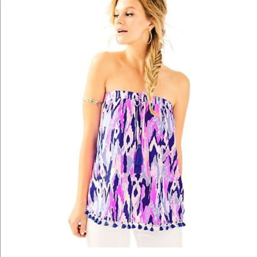 Lilly Pulitzer tube top size XL